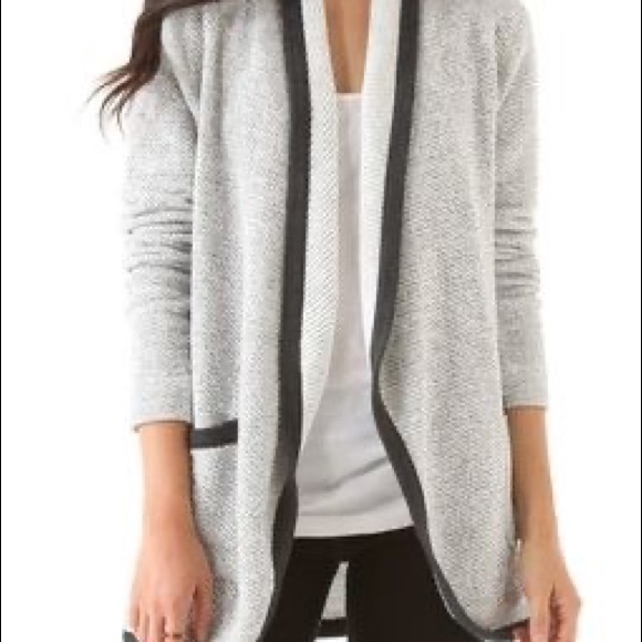 Three Dots Sweaters - Three dots open cardigan sweater gray size XS